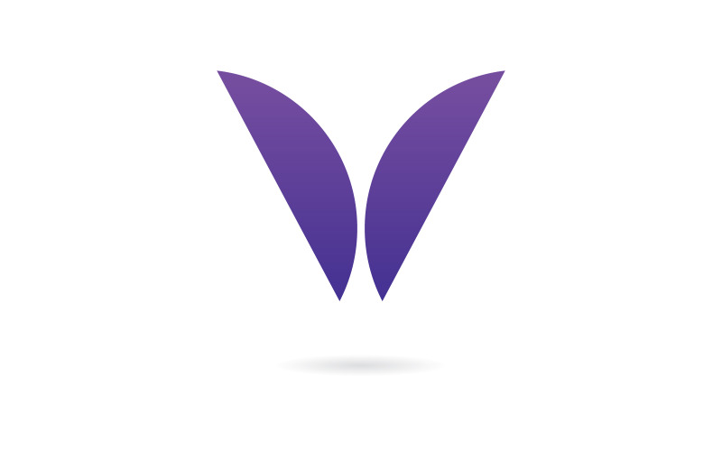Шаблон логотипа V Letter Business Vector icon V5