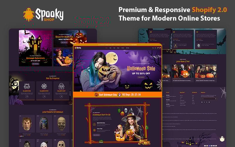Spooky – Il tema Shopify che dà vita ad Halloween