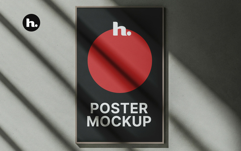 Mockup di pannello murale PSD - Modello di pannello murale realistico vol003