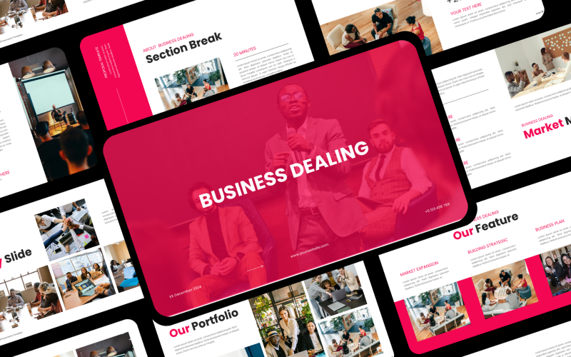 Business Dealing Presentation Template
