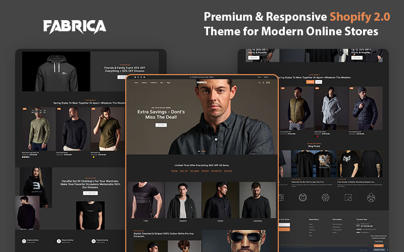 Fabrica – Das perfekte Shopify-Theme für individuelle T-Shirts und trendige Kleidung