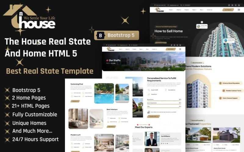 The House Real Estate Template