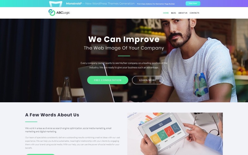 Безкоштовні теми WordPress 5.x (WordPres) Тема WordPress