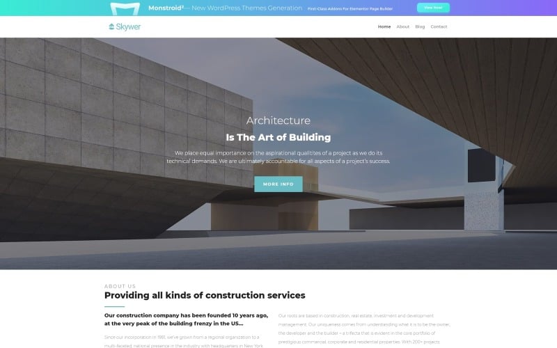 Gratis WordPress 5.1.x-thema (WordPress) WordPress-thema