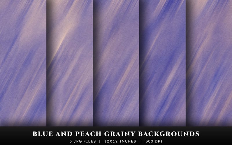 Blue and Peach Grainy Texture Backgrounds - TemplateMonster