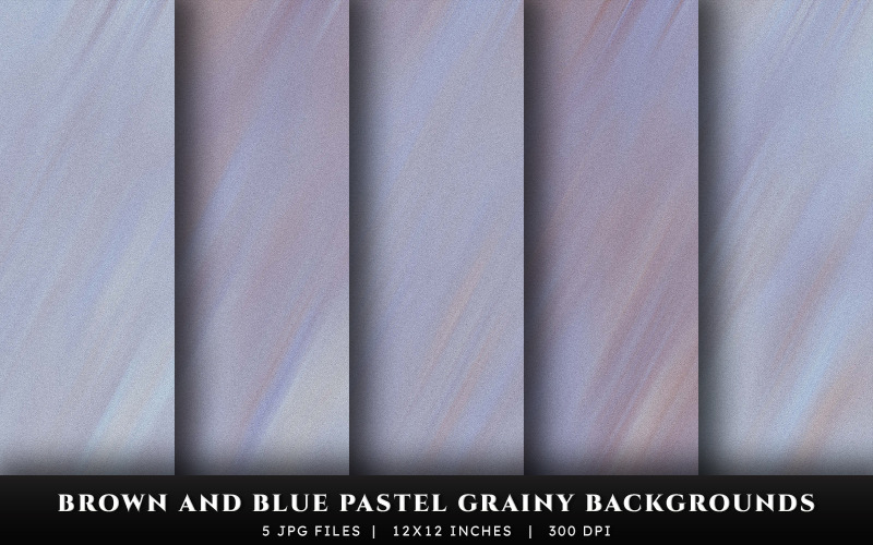 Kahverengi ve Mavi Pastel Taneli Doku Arkaplanları