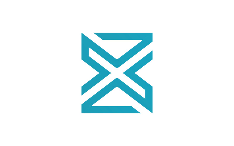 Progettazione e modello del logo X. v11