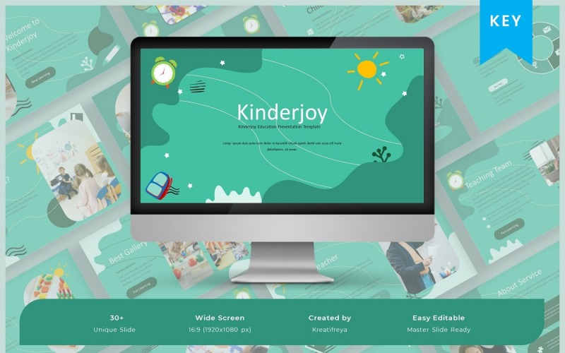 Kinderjoy- Onderwijs Keynote Template