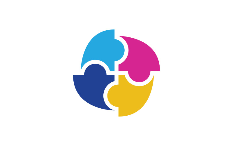 Conception d'un logo de réseau social et de groupe de soins humains v.50