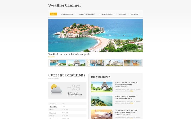 тв канал moto cms html шаблон
