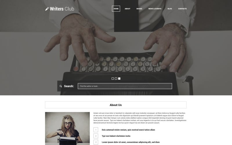 Writing Spot WordPress Theme