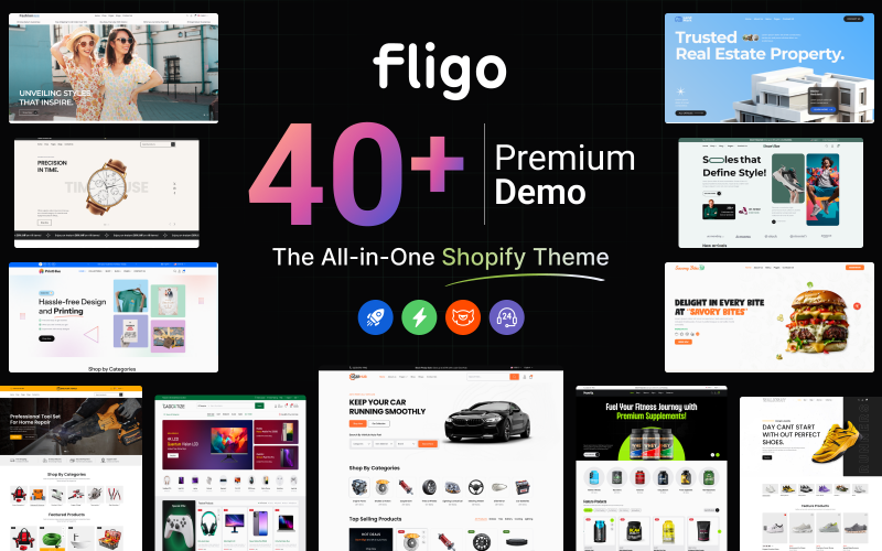 Fligo – Многоцелевая тема Shopify OS 2.0