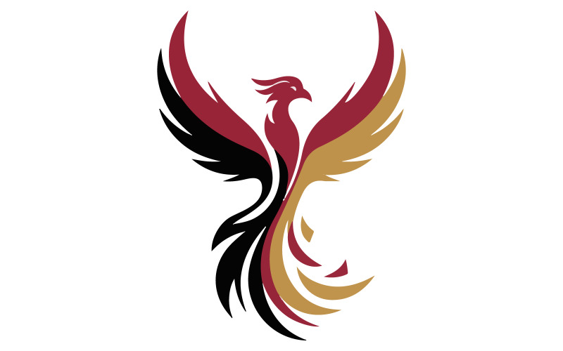 Un diseño de logotipo moderno de Phoenix