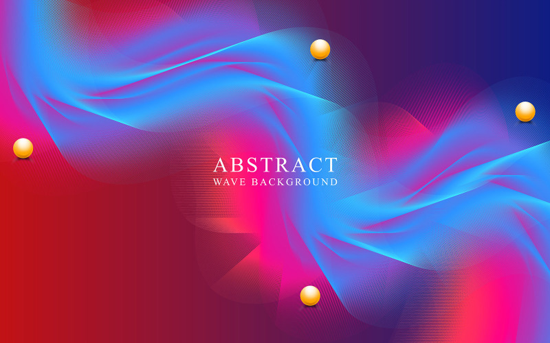 Abstract wave vector background