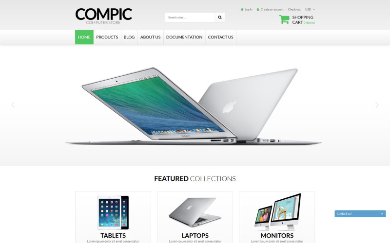 Computer Hardware Shopify Teması