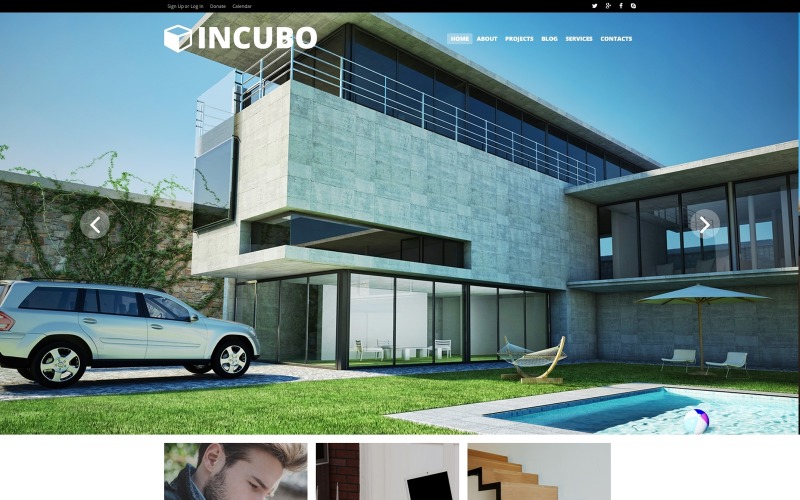 современный дизайн доска joomla шаблон