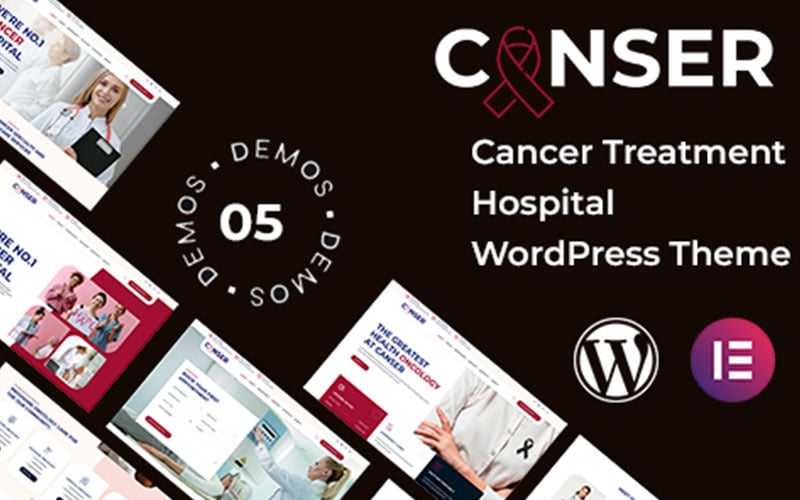 Canser - Motyw WordPress dla Onkologii i Raka w Ochronie Zdrowia Medycznego