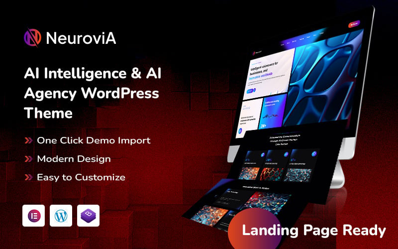 Neurovia – AI Solutions And Technology WordPress Theme