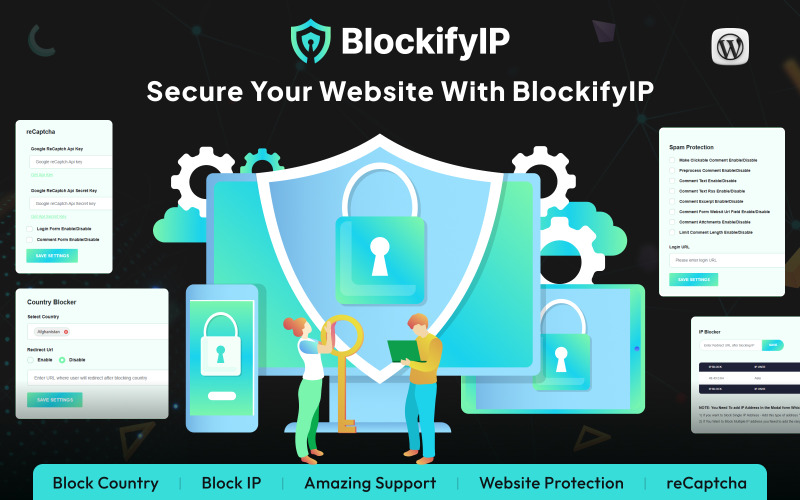 BlockifyIP – Plugin WordPress per la sicurezza del blocco di paesi e indirizzi IP
