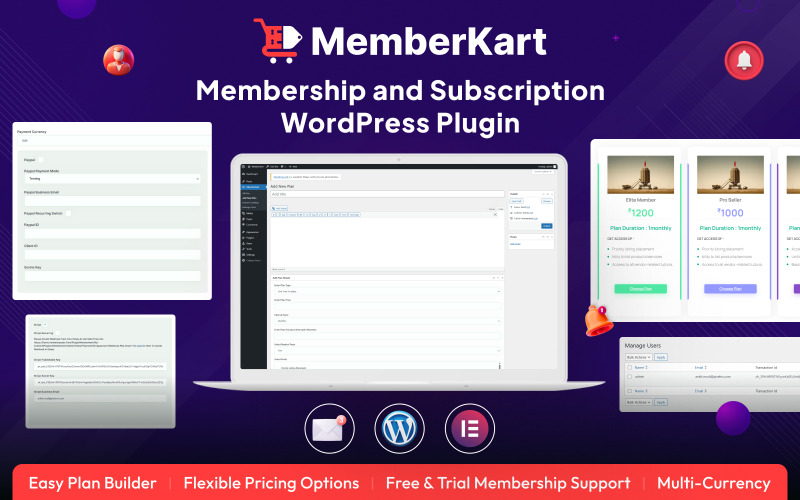 Memberkart - Plugin WordPress d'adhésion et d'abonnement
