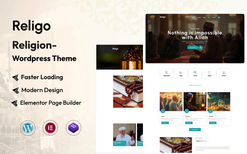 Religie - Religie WordPress Thema