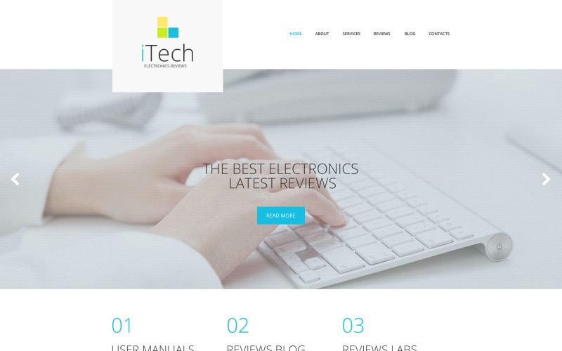 ІТ-адаптивна тема WordPress