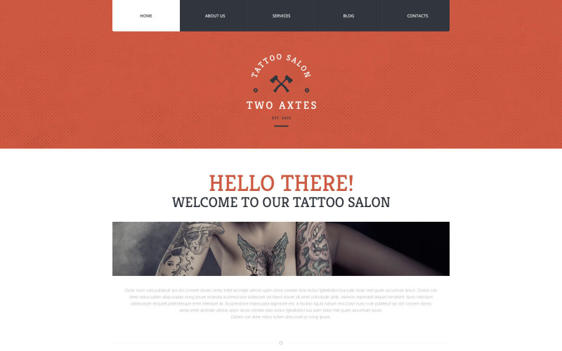 Minőségi Tattoo Artistry WordPress téma