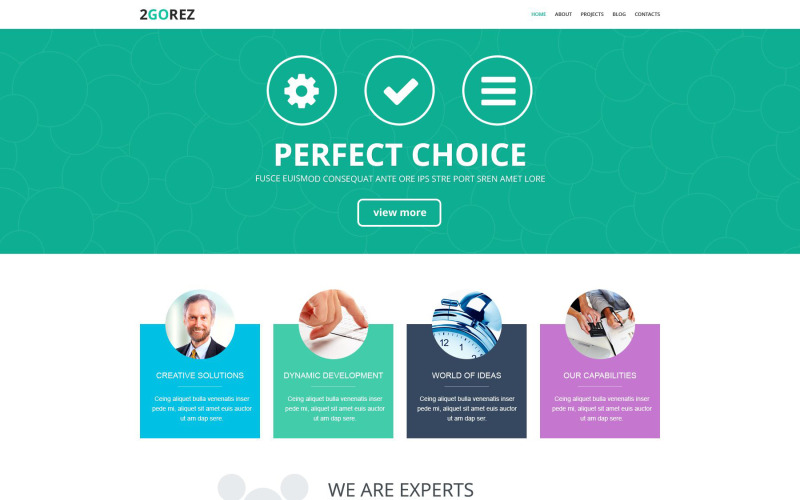 Thème WordPress réactif pour conseiller financier