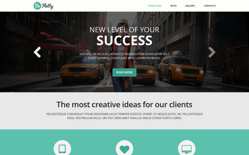 WordPress motiv Kreativní projekt