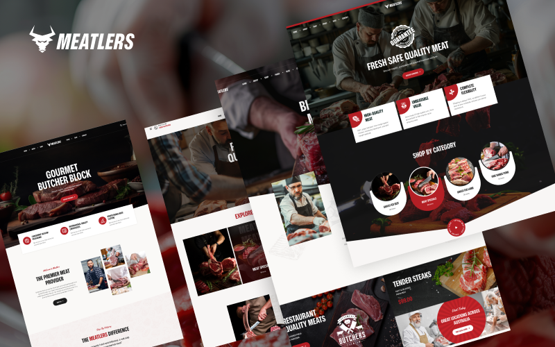 Ap Meatlers - Online Slager Shopify-thema