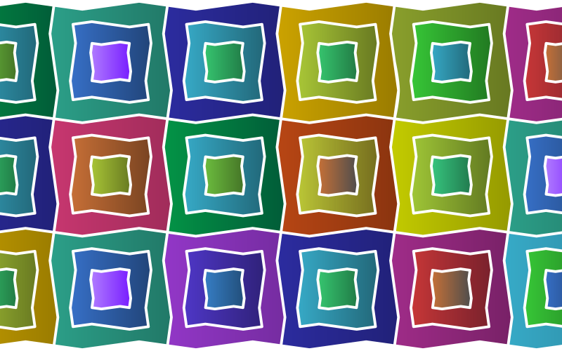 Naadloze veelkleurige geometrische patroonachtergrond