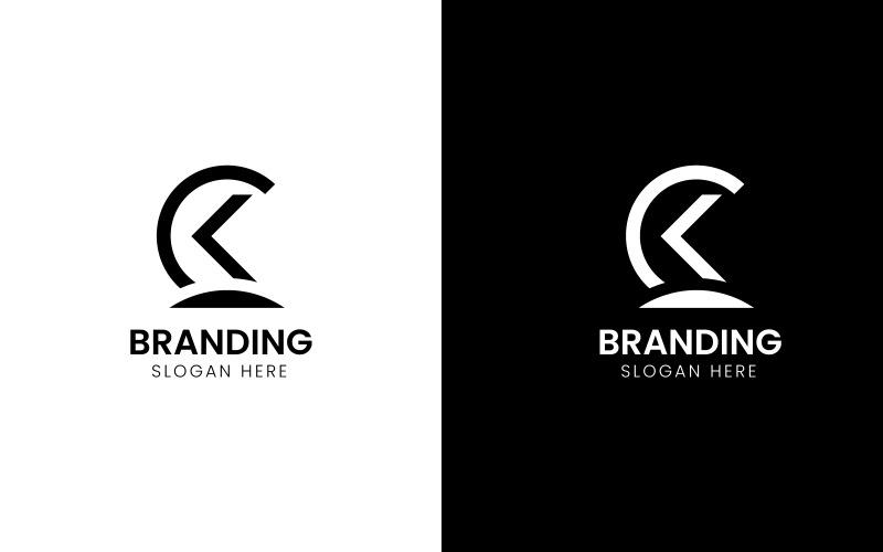 Letter K company logo-903