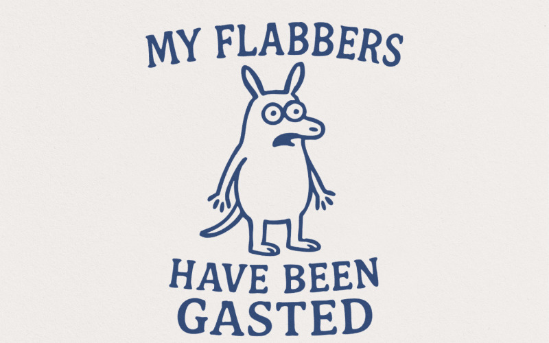 Mój Flabbers Gasted PNG, Sarkastyczny Humor Gęsi, Zabawna Głupia Gęś PNG, Sarkastyczny Projekt Gęsi, Modny