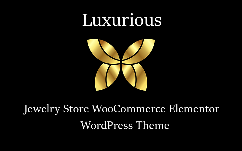 Luxueus - Juwelierswinkel WooCommerce Elementor WordPress-thema
