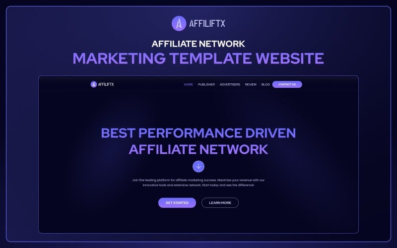 AffiLiftx - OnePage Affiliate Marketing Elementor Template