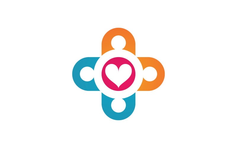 Diseño de logotipo para red social y grupos de adopción de cuidados humanos v.8