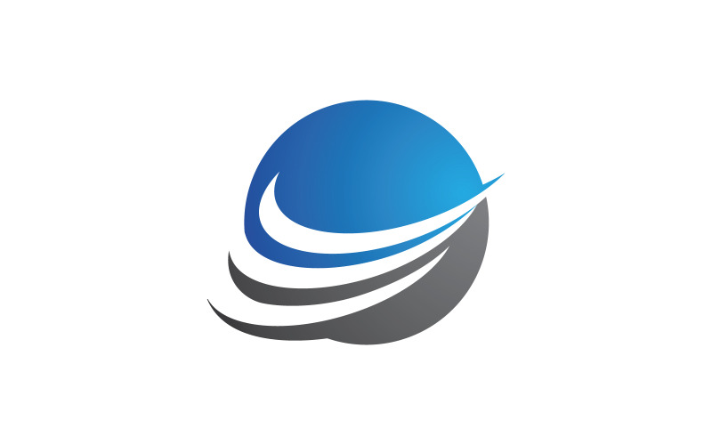Bedrijfsgroei Financieel concept logo illustratie ontwerp v.23