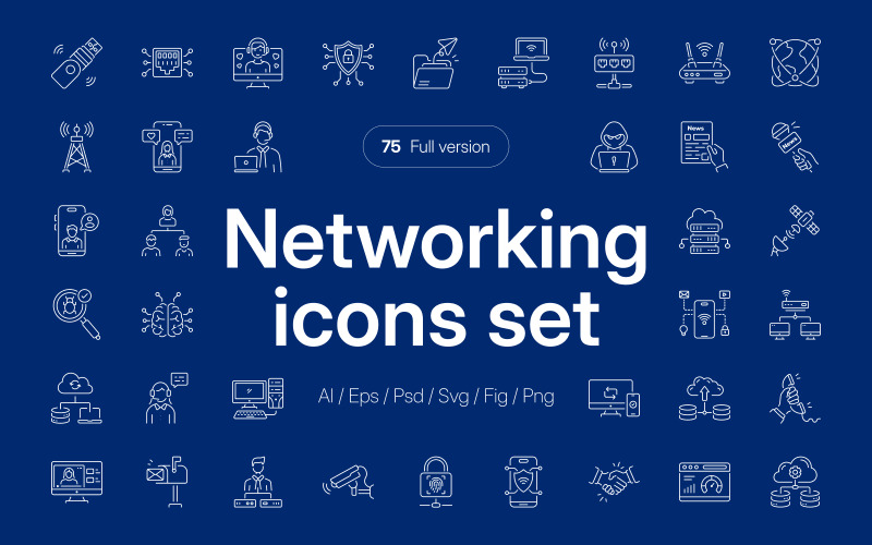 Коллекция иконок для сетей