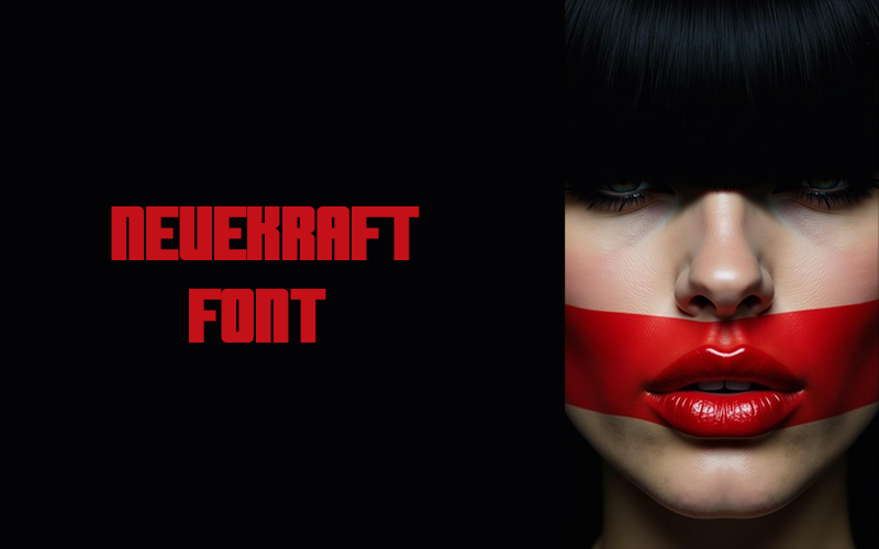 Шрифт NeueKraft Regular 095-25