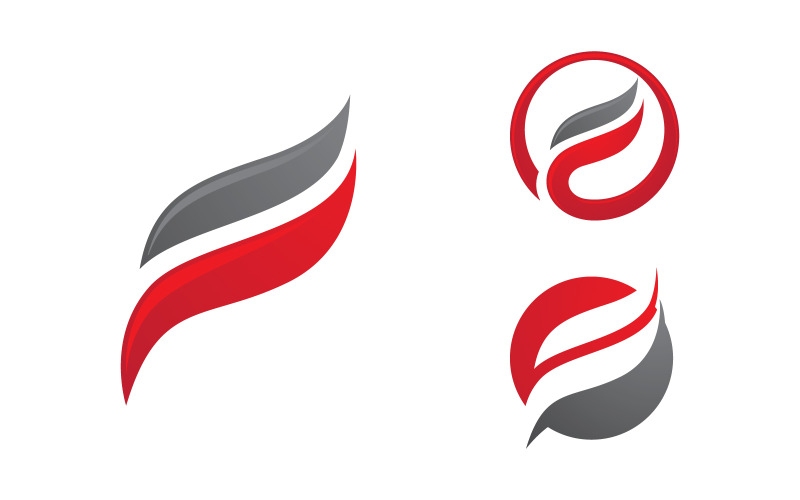 Modèle de conception vectorielle d'illustration d'icône de logo de flammes vv.67