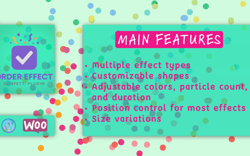 Effetti ordine per Woocommerce