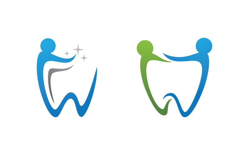 Dental Medical Care Logo icon vector design template vv.72