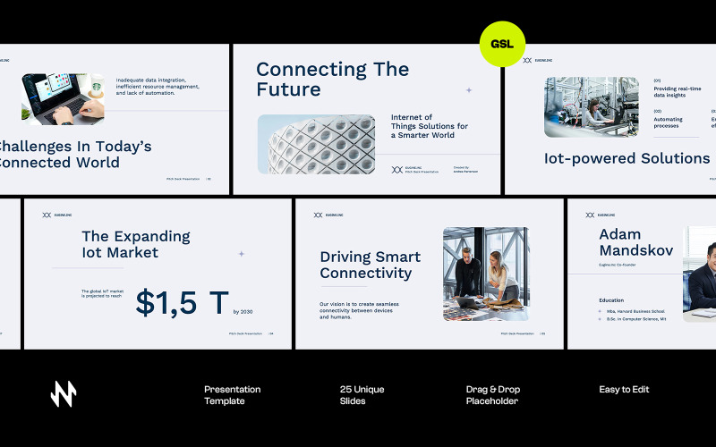 Internet der Dinge (IoT) GoogleSlide