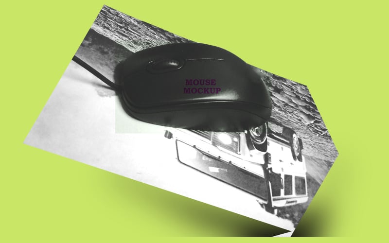 Mouse Mockup PSD Template Design 1 #522470 - TemplateMonster