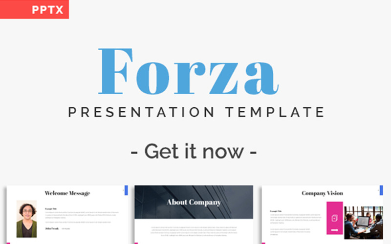FORZA - Modello di presentazione multiuso