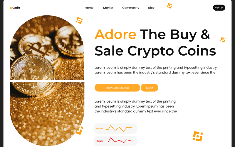 BCoin – Held der Krypto-Website