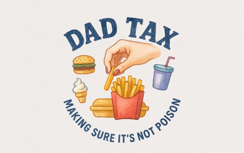 Dad Tax png, Funny Dad png, Dad Joke png Design, Digital Download Dad Definition png, Vintage