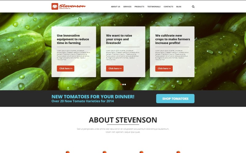 сельское хозяйство Сельское хозяйство шаблон joomla
