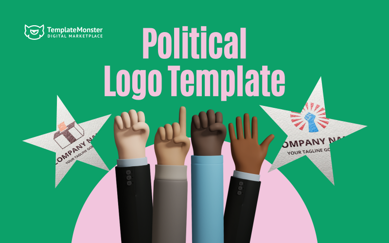 Pakiet szablonów logo politycznego