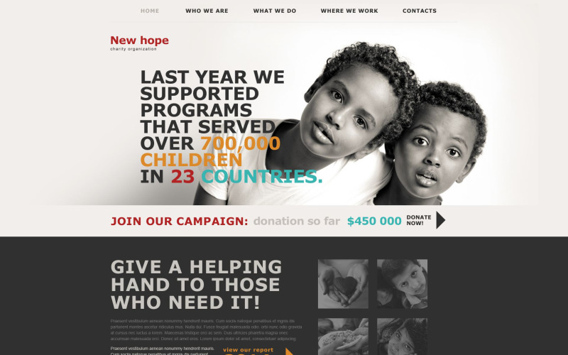 благотворительная муза шаблон